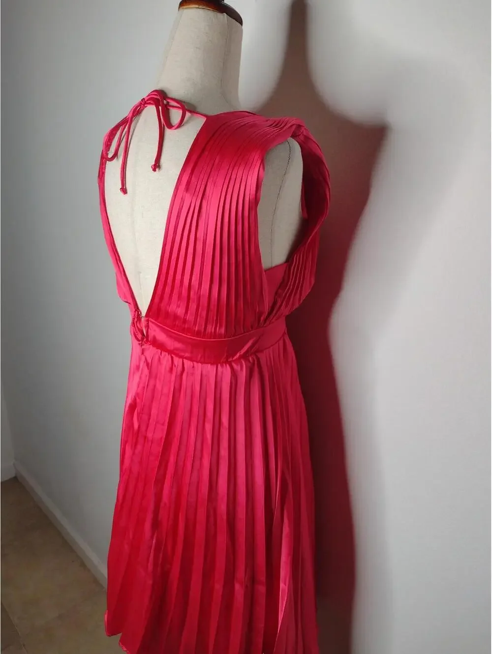 NWT Sincerely Jules Women's Fuschia Dress Size XS - Picture 3 of 12